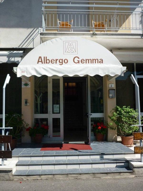 Hotel Gemma Римини Экстерьер фото